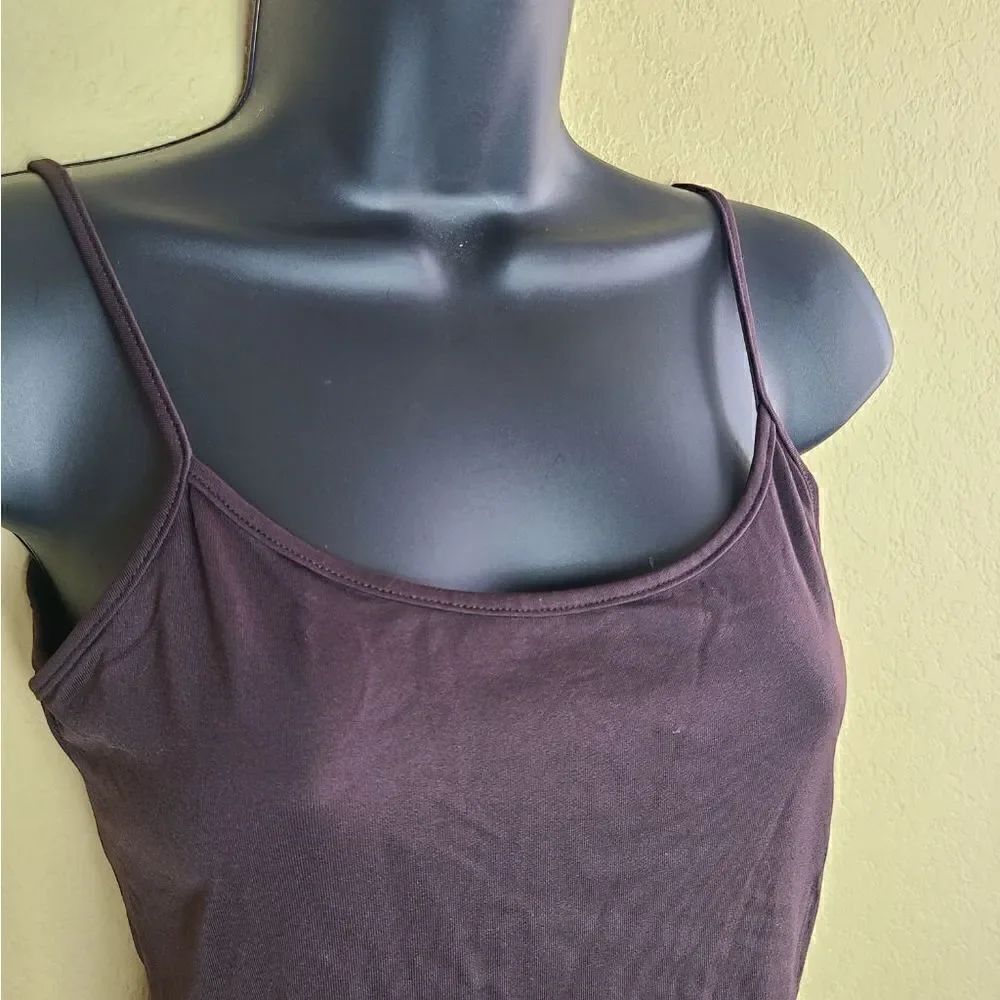 Zara Basic Chocolate Tank Top - Picture 3 of 6